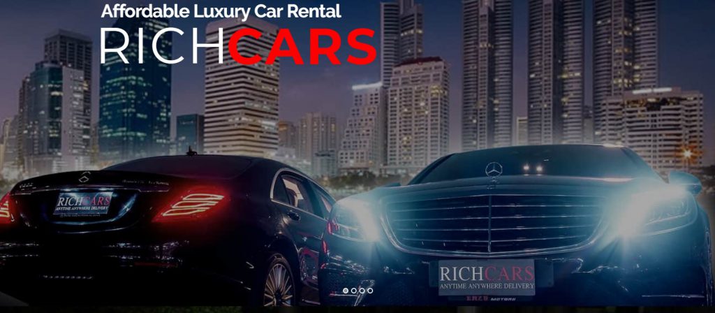 RichCars ให้บริการเช่ารถหรู เช่ารถสปอร์ต