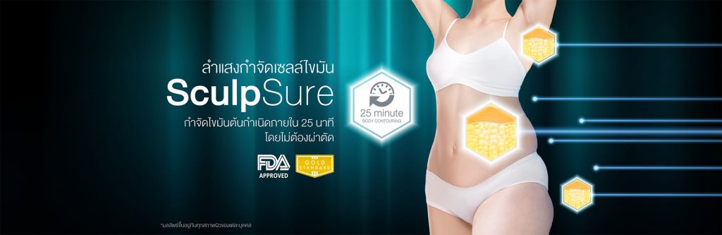 Sinotaclinic ซิโนต้า สลายเซลล์ไขมันได้อย่างรวดเร็วด้วยลำแสง