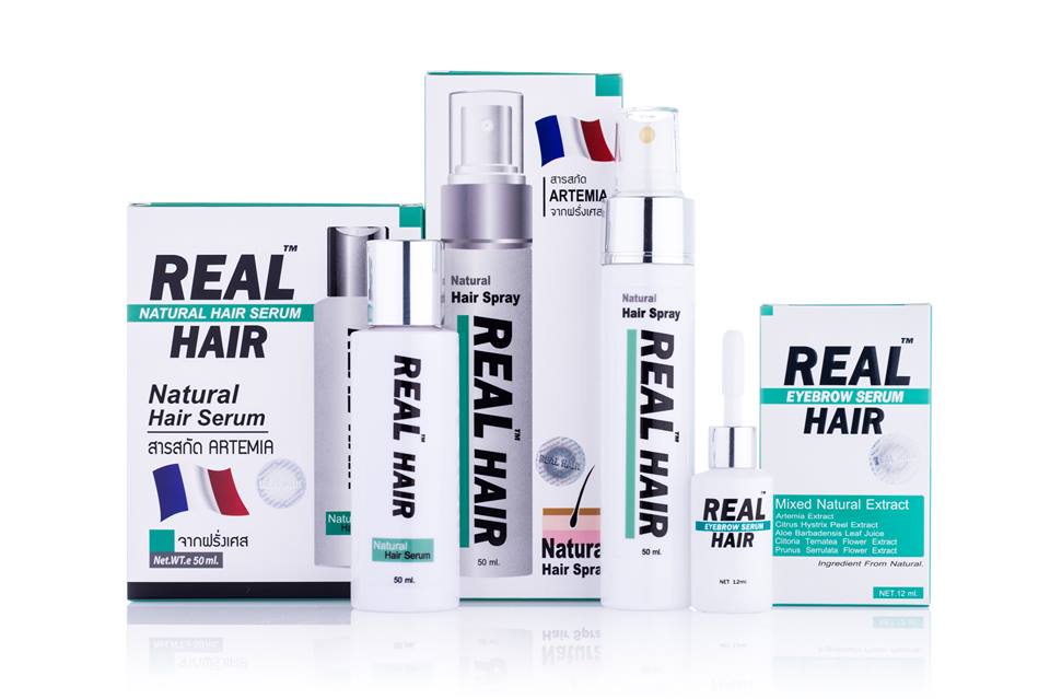 Real Hair Thailand เรียลแฮร์ เซรั่มปลูกคิ้ว ขนตา จอน หนวด เครา