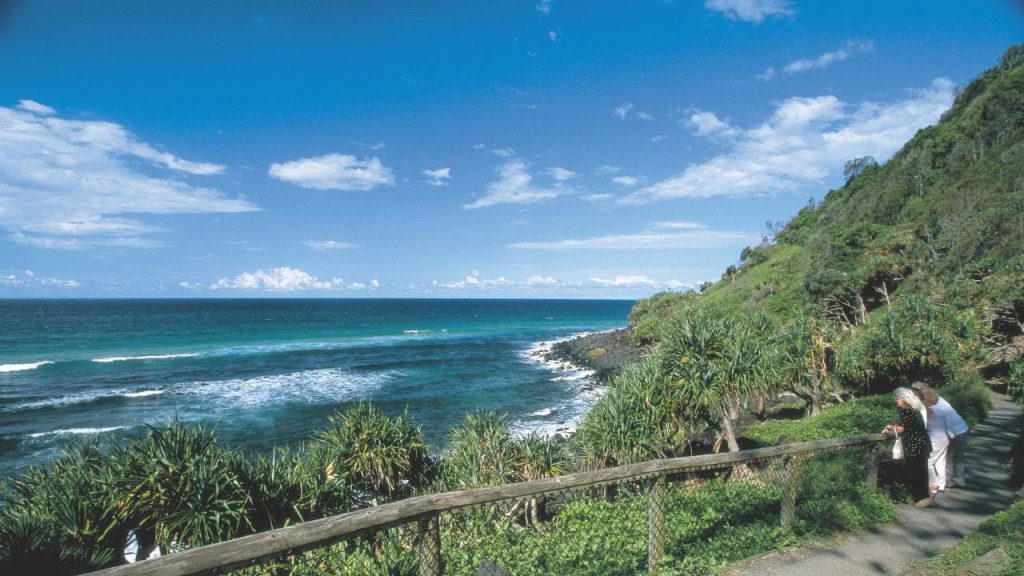 อุทยานแห่งชาติเบอร์ลีห์เฮด (Burleigh Head National Park) เมืองโกลด์โคสต์ (Gold Coast)