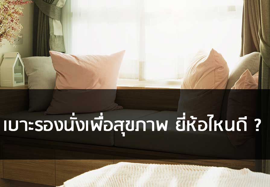 เบาะรองนั่งเพื่อสุขภาพ ยี่ห้อไหนดี