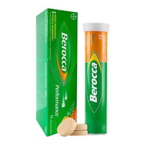 Berocca Performance วิตามินรวมละลายน้ำเม็ดฟู่ - 1