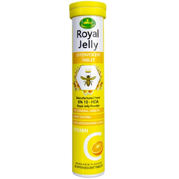 Nature's King Royal Jelly วิตามินรวมละลายน้ำเม็ดฟู่ - 1