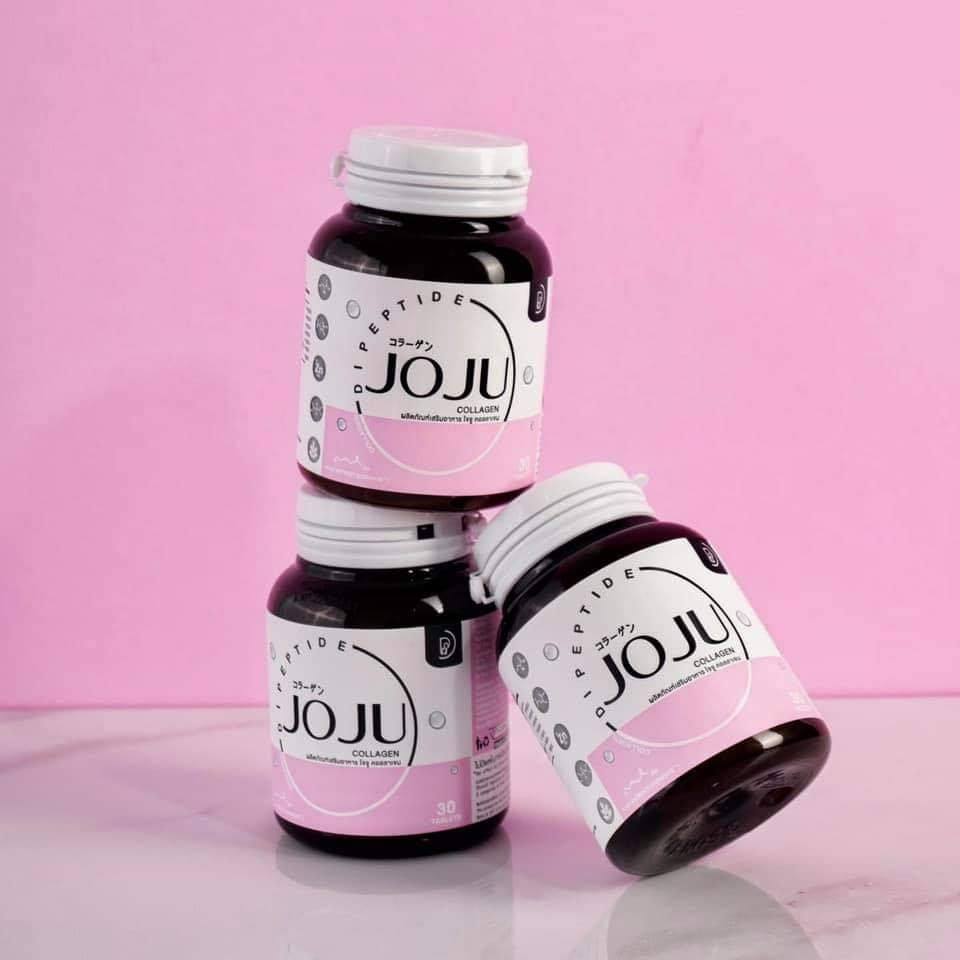 JOJU Collagen Dipeptide อาหารเสริมไดเปปไทด์ ส่วนผสมส้มสีแดงจากอิตาลี