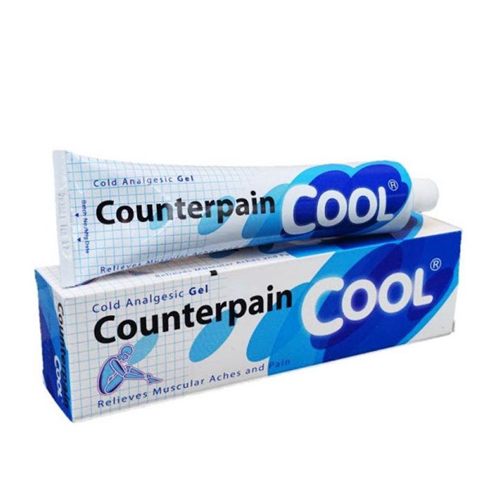 Counterpain COOL ยานวดคลายเส้นแบบเจล ทาง่าย มีทั้งสูตรร้อนและสูตรเย็น