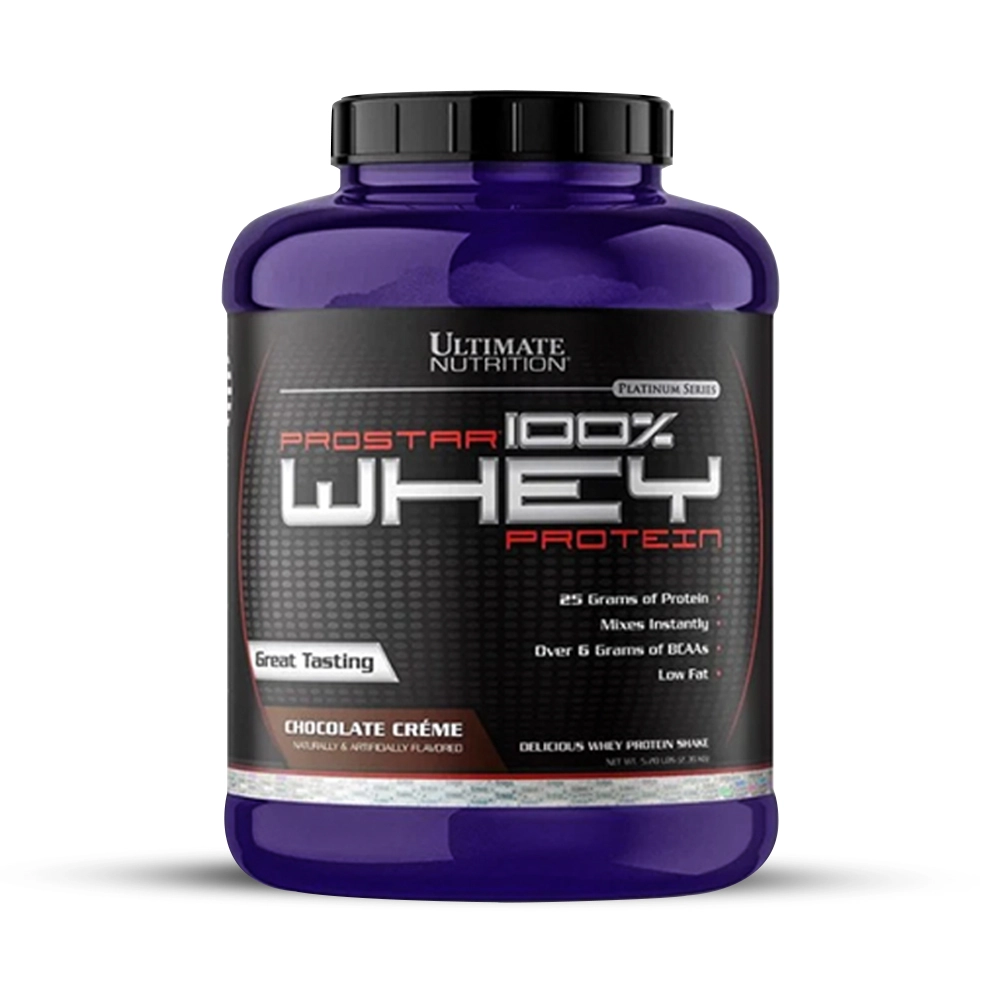 Ultimate Nutrition สูตร PROSTAR Whey Protein 5.28 Lbs เวย์โปรตีนรสชาติดี
