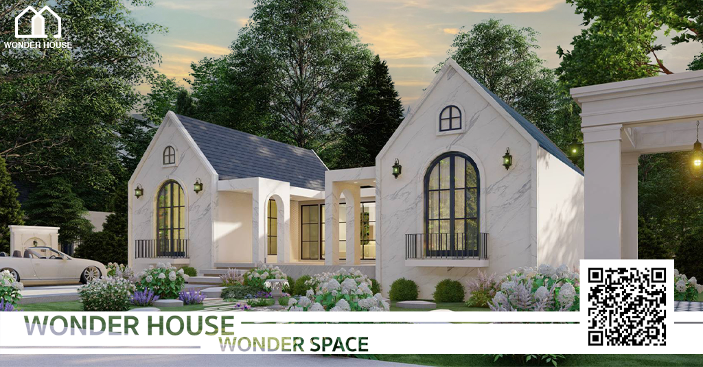 Wonder House รับสร้างน็อคดาวน์ สร้างเสร็จ พร้อมอยู่ใช้เวลาไม่นานในการสร้าง