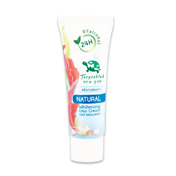 Taoyeablok Natural Whitening Deo Cream red Seaweed ครีมทารักแร้ขาว ระงับกลิ่นใต้รักแร้