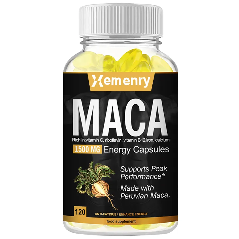 Xemenry MACA Energy & Endurance Capsules อาหารเสริมเพิ่มสมรรถภาพผู้ชาย