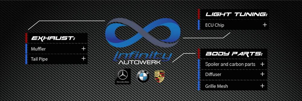 Infinity Autowerk รับบริการแต่งรถยุโรป ทุกแบรนด์ รุ่น โมเดล รถนำเข้าจากต่างประเทศ