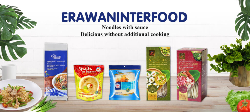 Erawan Interfood โรงงานรับผลิตวุ้นเส้น รับประกันคุณภาพของสินค้าที่ผลิตส่งออกถึง 7 ประเทศ