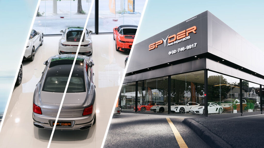 Spyder Auto Import ศูนย์ซ่อมรถ Porsche รับประกันการดูแลซ่อมด้วยประสบการณ์มากกว่า 100 คัน