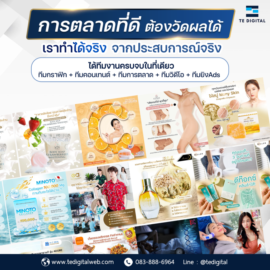 บริษัทรับทำการตลาดออนไลน์ TEdigital