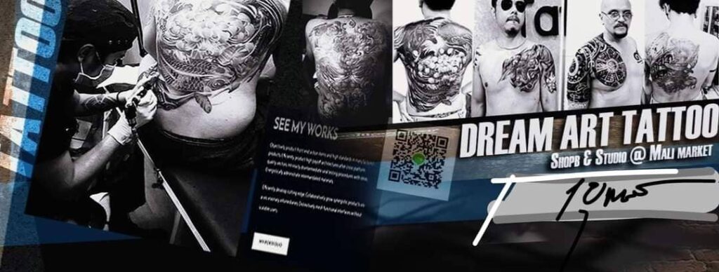 Dream Art Tattoo Studio Academy สอนสักลายราคา จ่ายสะดวก จ่ายเรียนแบบรายเดือน