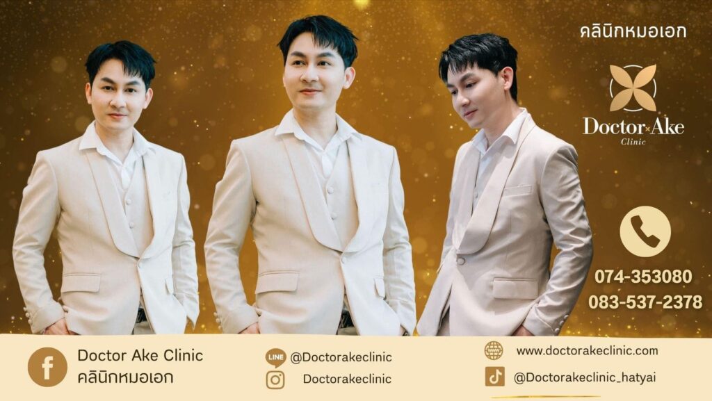 Doctor Ake Clinic คลินิกทำ Thermage หาดใหญ่ เสริมความอวบอิ่มของใบหน้า เรียบเนียนดูขาวสดใสขึ้น