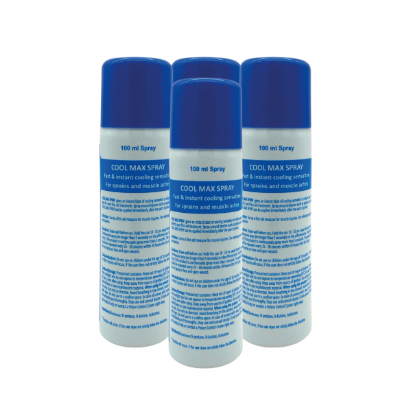 MEDTEC Performance Cool Spray สเปรย์ฉีดลดปวด หยิบใช้งานง่ายหัวฉีดปรับได้ทั่วทุกจุด