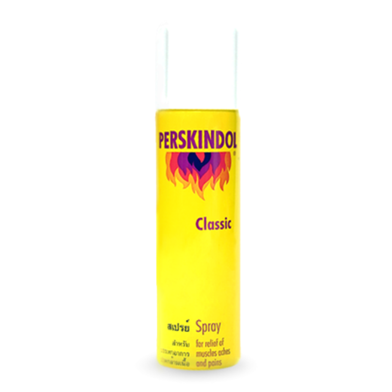 PERSKINDOL SPRAY สเปรย์แก้ปวด ยอดนิยมที่นักกีฬาเลือกนำมาใช้ได้ทุกอาการฉับพลัน