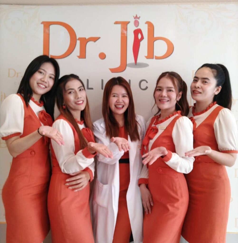 Dr.Jib Clinic คลินิกศัลยกรรมร้อยไหม ปราจีนบุรี หน้าเรียวสวย เป๊ะปัง สัมผัสผิวดูเนียนสดใส