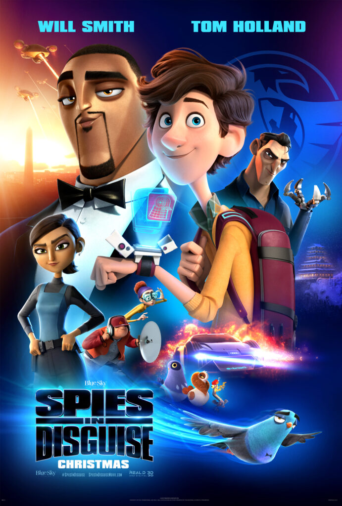 Spies in Disguise ยอดสปายสายพราง หนังสายลับอนิเมชั่น หนุ่มสายลับที่กลายเป็นนกพิราบกับหนุ่มนัก