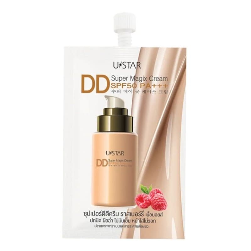 Ustar Super Magix DD Cream SPF50 PA+++ รองพื้นแบบซอง ในเซเว่น