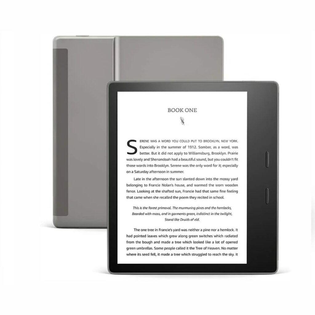 Amazon รุ่น Kindle Oasis E-Reader Graphite เครื่องอ่าน E-book หน้าจอแสดงผลคมชัด