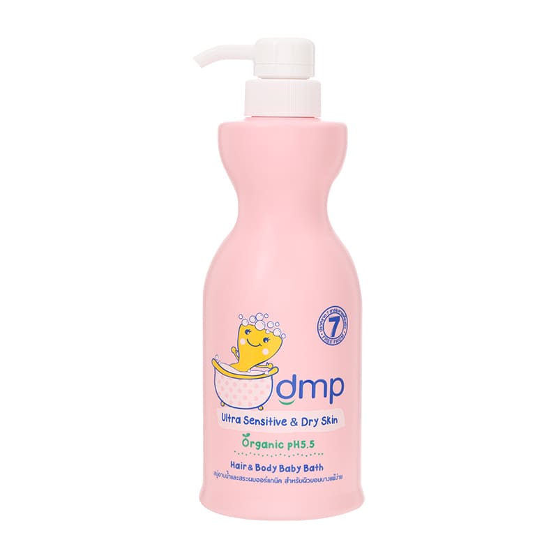 DMP Baby Bath Sensitive and Dry แชมพูสำหรับเด็กผิวบอบบาง รับรองการทดสอบจากสถาบันชั้นนำ