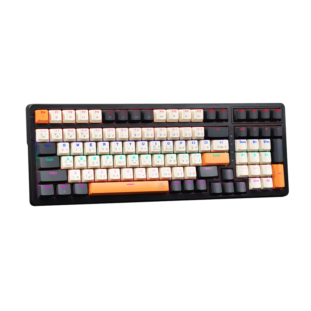 EGA TYPE CMK1 Mechanical Gaming Keyboard คีย์บอร์ดเกมมิ่งสัมผัสดี พิมพ์สนุกเพลินได้ไม่มีเบื่อ