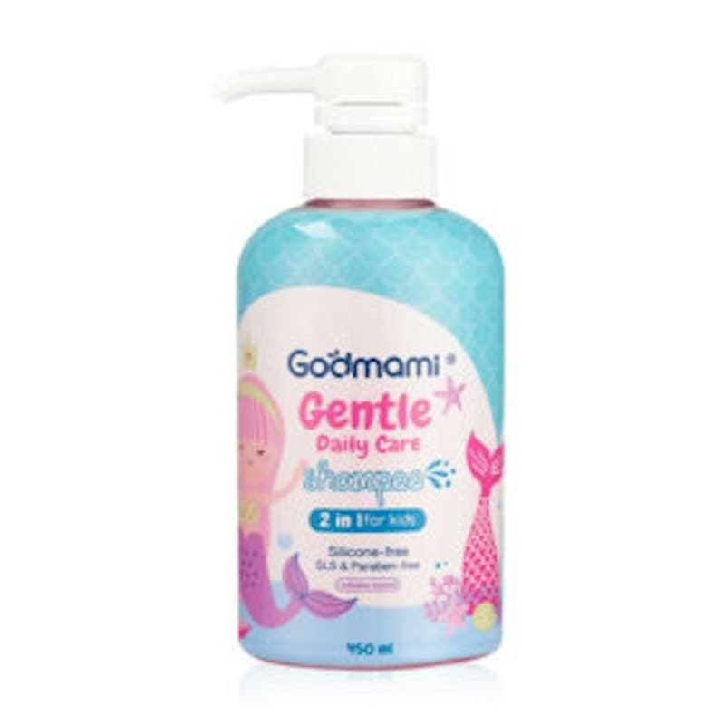 Godmami Gentle Daily Care Shampoo แชมพูเด็กปลอดสารเคมี ฟื้นฟูบำรุงผิวชุ่มชื้นทุกจุด