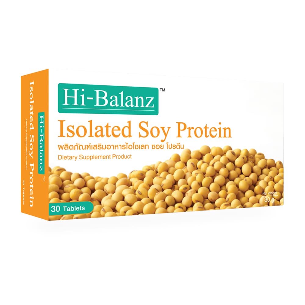 Hi-Balanz Isolated Soy Protein โปรตีนลดน้ำหนัก สูตรการผลิตที่เหมาะกับคนต้องการควบคุมน้ำหนัก