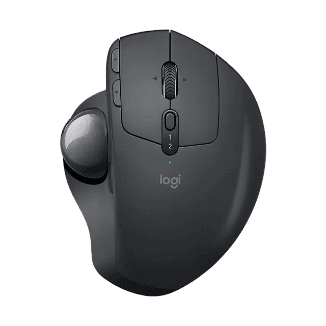 Logitech MX Ergo เมาส์เพื่อสุขภาพลดปวด บรรเทาอาการเมื่อย ปวดนิ้วและข้อมือได้อย่างดี