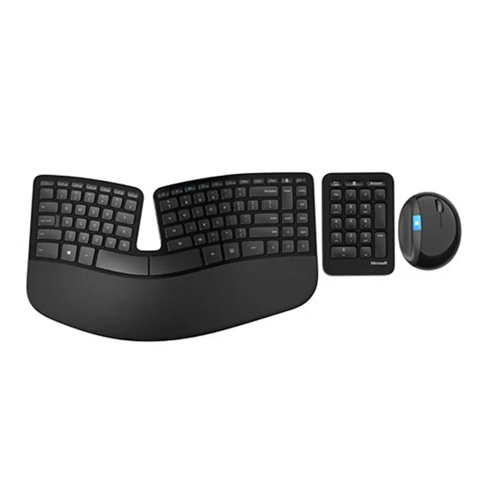 Microsoft Sculpt Ergonomic Keyboard คีย์บอร์ดเพื่อสุขภาพ เสนอขายพร้อมเซ็ตใช้งานได้ทันที