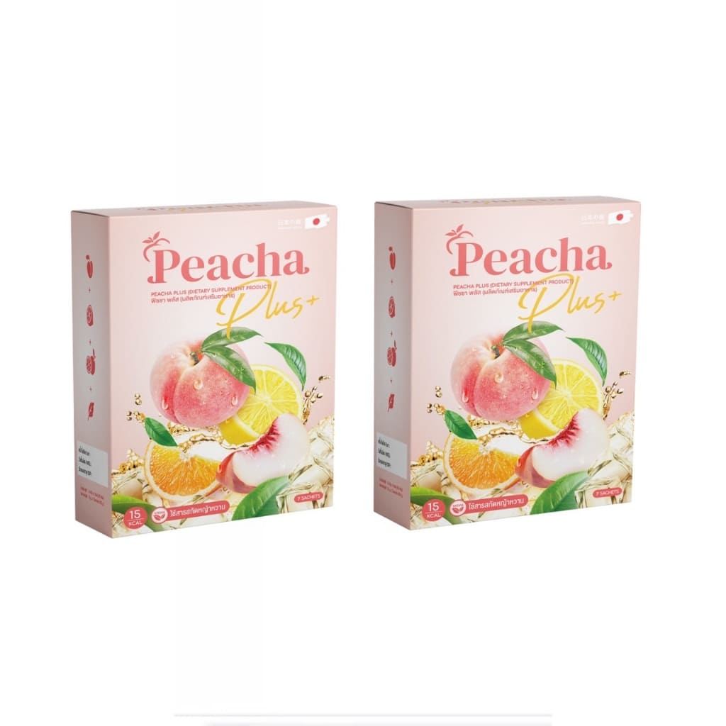 Peacha Plus ชาควบคุมน้ำหนัก กลิ่นหอมละมุน รสชาติหวานเปรี้ยวไม่บาดคอ อิ่มนานไม่หิวง่าย