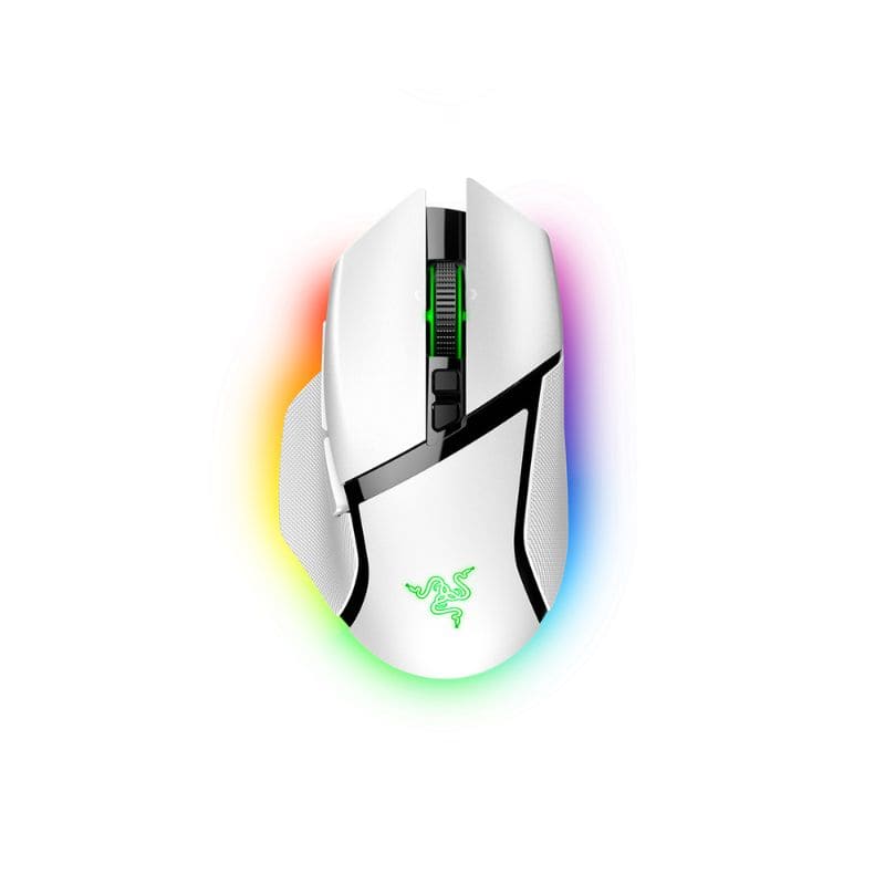 Razer Basilisk V3 Pro Wireless Gaming Mouse เมาส์เพื่อสุขภาพแบบไร้สาย สีสันสวยสดใส