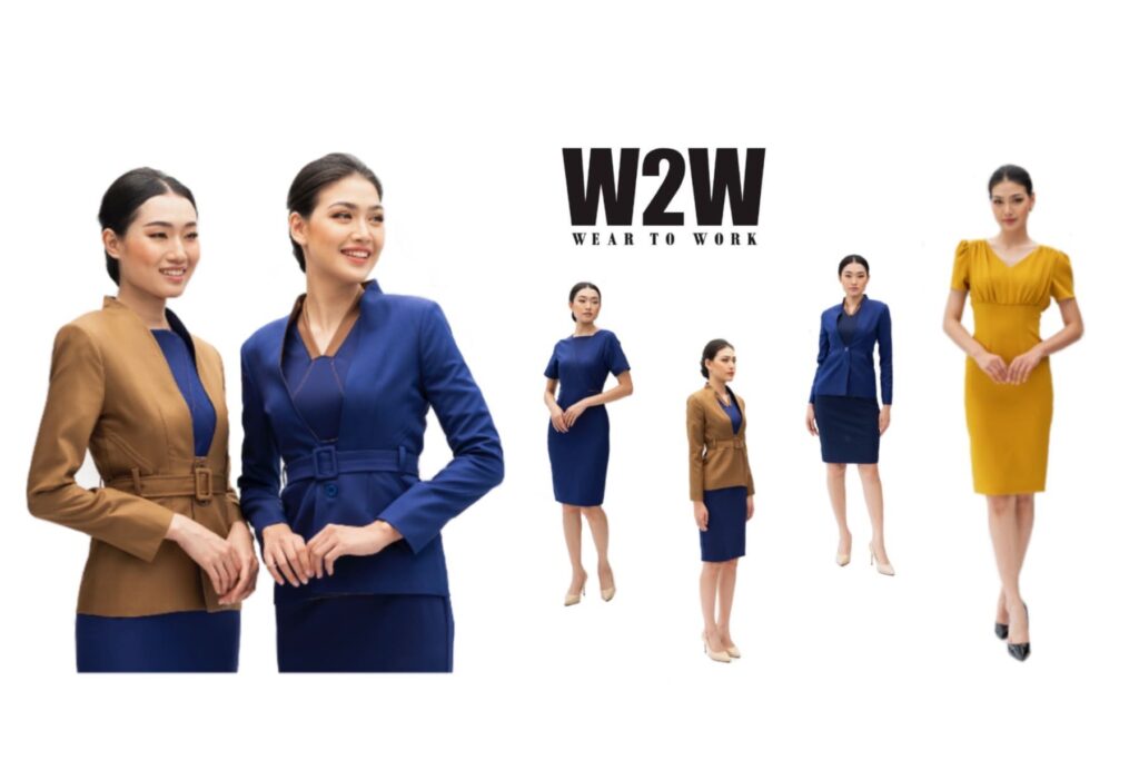 W2W wear to work บริการโรงงานรับผลิตชุดยูนิฟอร์ม การออกแบบใช้วัสดุคุณภาพดีทุกขั้นตอน