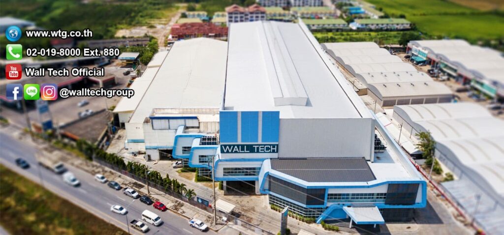 Wall Tech รับสร้างโรงงาน GMP ขั้นตอนดำเนินการมีความทันสมัยด้วยเทคโนโลยีที่ได้คุณภาพ