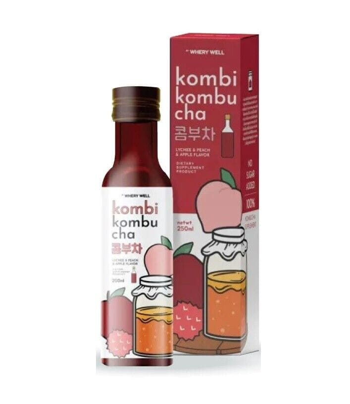 Whery Well Kombi Kombucha ชาลดน้ำหนัก ลดการสะสมของไขมัน เผาผลาญพลังงานได้ดีขึ้น