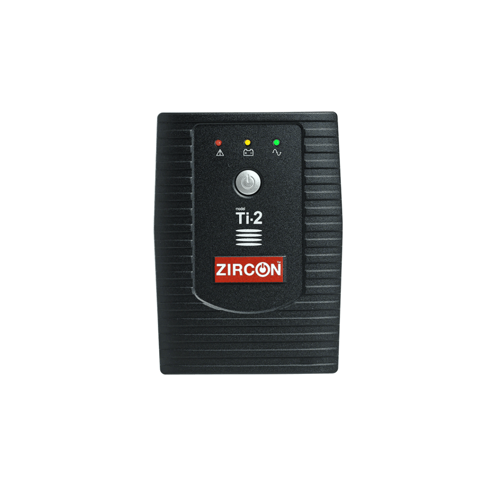 เครื่องสำรองไฟ UPS Zircon รุ่น TI-2 850VA 450W ใช้งานง่าย ทุกการจ่ายไฟความถี่มาตรฐาน