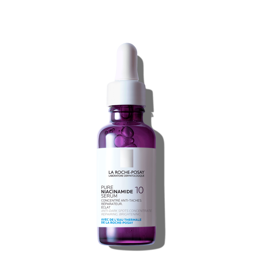 La Roche-Posay Pure Niacinamide 10 เซรั่มลดจุดด่างดำ ปรับสมดุลผิวลดรอยแดงจากสิวให้ดูจางลง