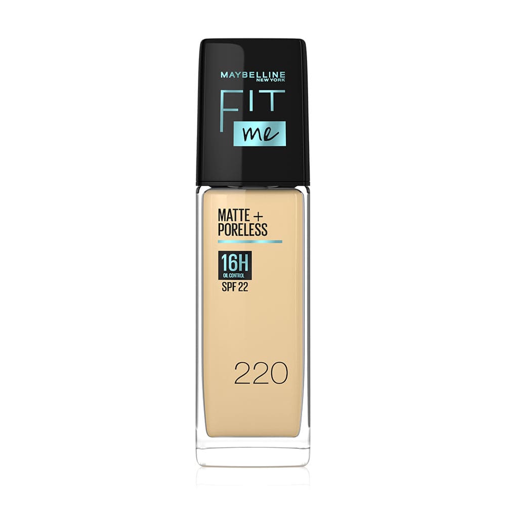 Maybelline Fit Me Matte And Poreless Liquid Foundation รองพื้นสูตรน้ำหลายเฉดสี ยืดหยุ่นเนื้อเบาสบาย