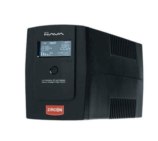 ZIRCON NAVA 1000VA-550W UPS เครื่องสำรองไฟอัจฉริยะ ควบคุม ตัดระบบไฟเมื่อจ่ายได้เพียงพอแล้ว