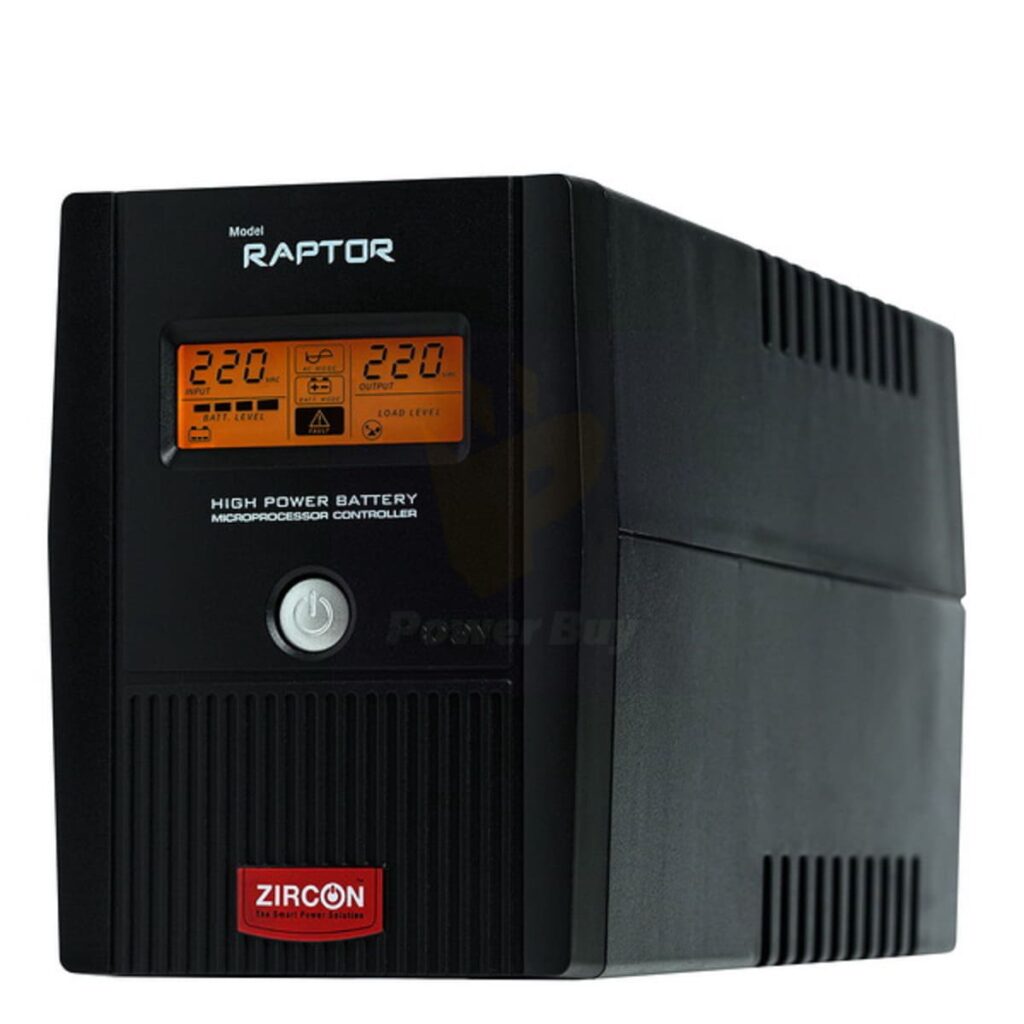 ZIRCON รุ่น Raptor เครื่องสำรองไฟขนาดกะทัดรัด รองรับทุกการปรับแรงดันไฟฟ้าได้อย่างแม่นยำ