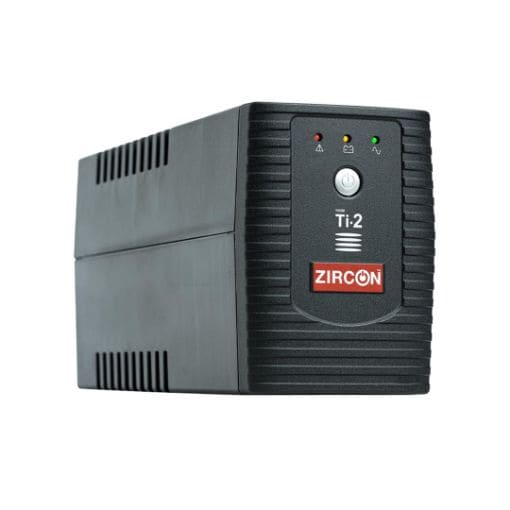Zircon TI-2 850VA 450W เครื่องสำรองไฟความถี่มั่นคง ป้องกันการพังของแผงวงจรไฟฟ้าได้อย่างดี