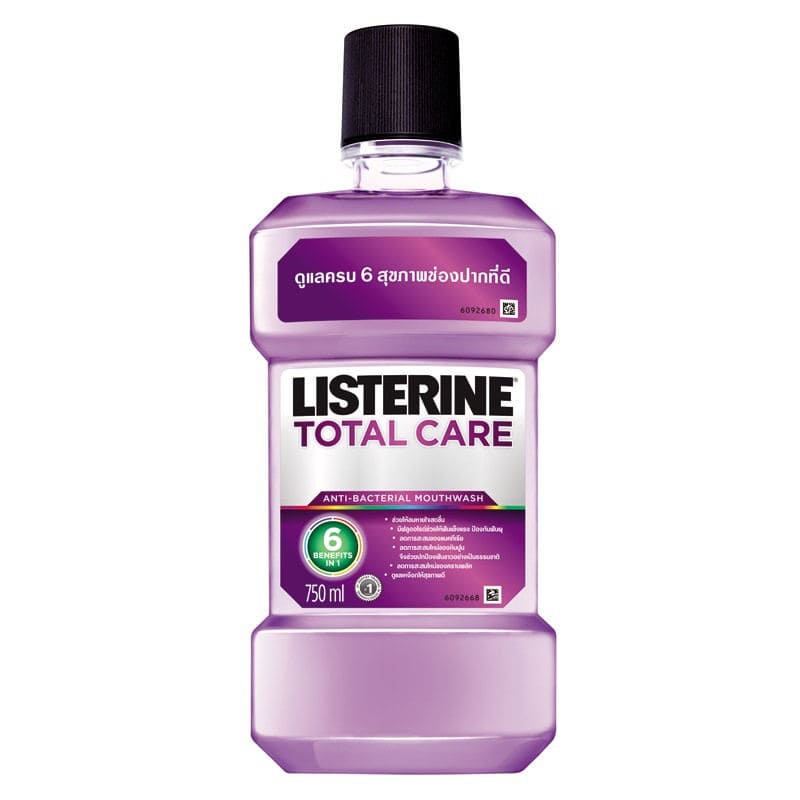 น้ำยาบ้วนปาก Listerine สูตร Total Care Zero ให้ความรู้สึกนุ่มนวลในช่องปาก กลิ่นหอมสดชื่น