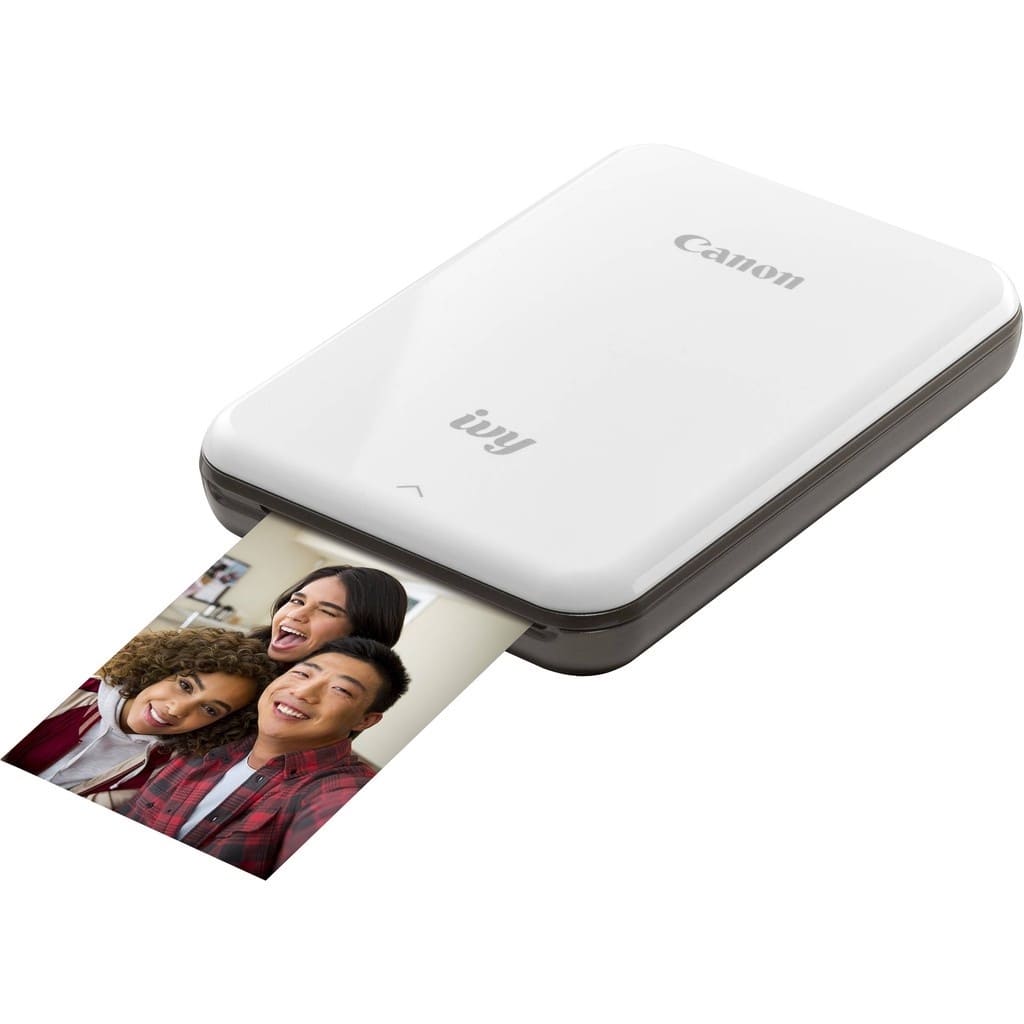 Canon รุ่น Mini Photo Printer PV-123 เครื่องปริ้นขนาดพกพา ชาร์จเร็ว ใช้งานได้ต่อเนื่อง