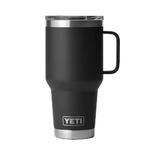 YETI Rambler 30 OZ Travel Mug แก้วกักเก็บความเย็น ยกดื่มง่ายด้วยด้ามจับยึดมั่นได้ดี