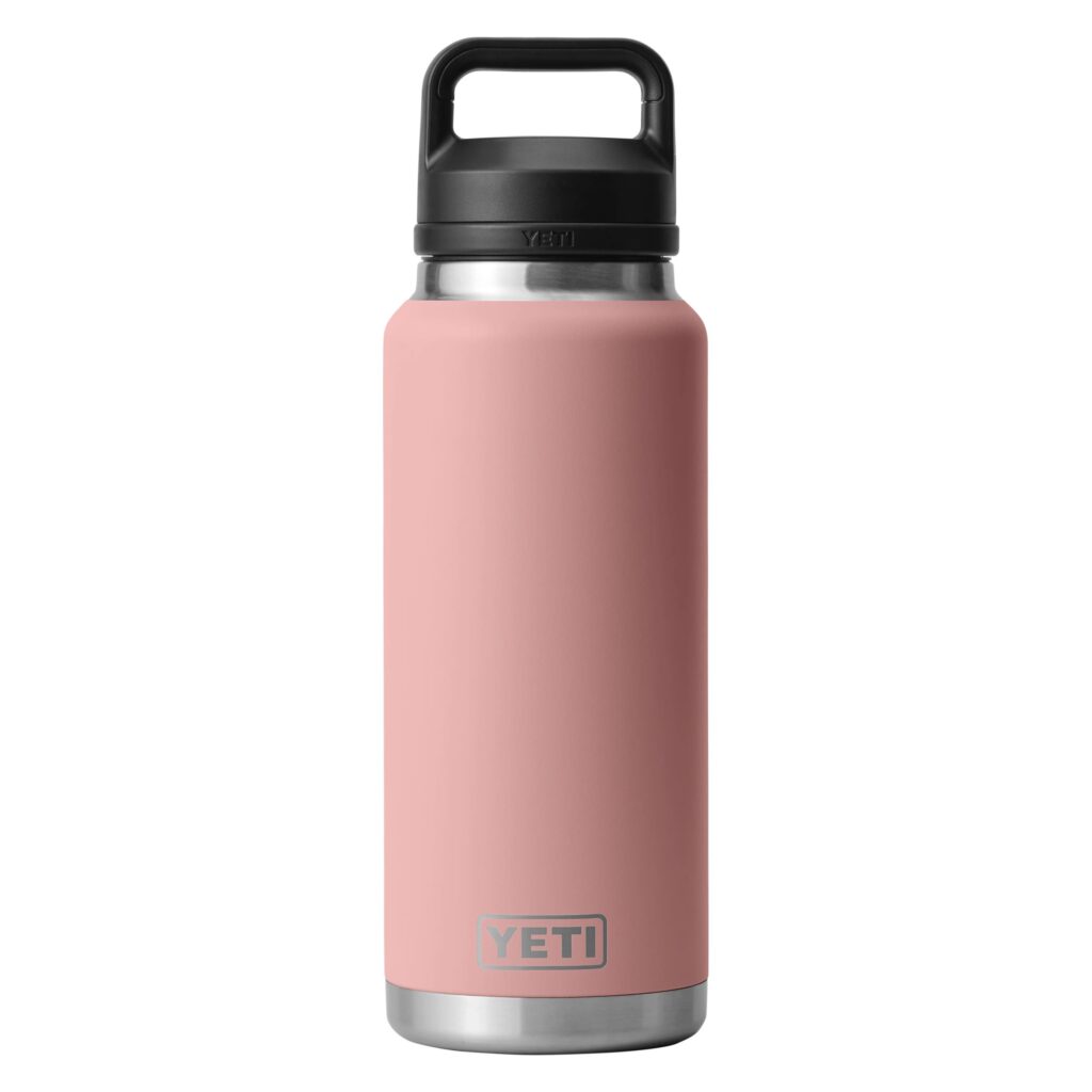 YETI Rambler 36 OZ Bottle กระบอกน้ำกักเก็บอุณหภูมิ ดื่มกินง่าย พกพาใช้ได้ทุกการเดินทาง