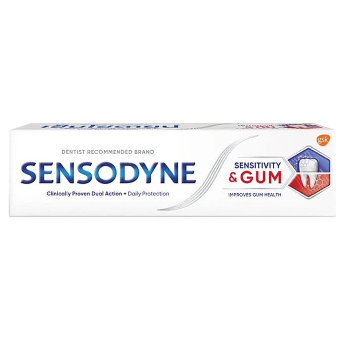 ยาสีฟันเซ็นโซดายน์ สูตร SENSITIVITY & GUM ช่วยบรรเทาอาการเสียวฟัน ป้องกันเหงือกและฟันผู