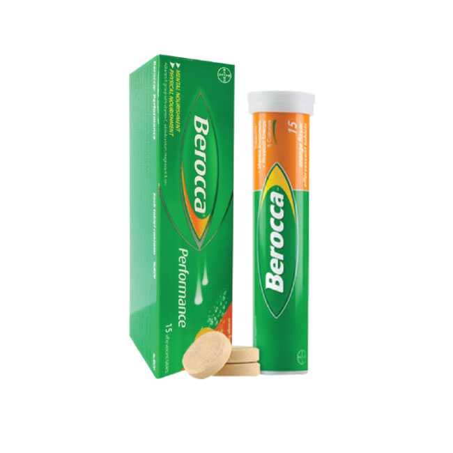 Berocca Performance แคลเซียมเม็ดฟู่ ชงดื่มง่าย รสชาติดี ให้ความรู้สึกปลอดโปร่ง โล่งใจทุกแก้วหลัง