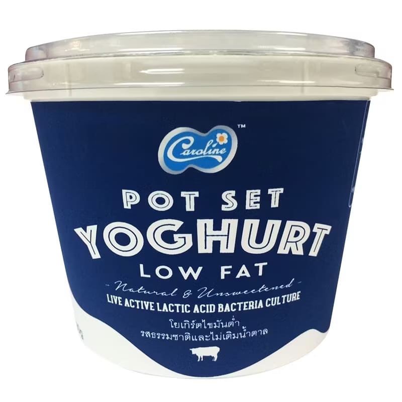 Caroline Yoghurt โยเกิร์ต รสธรรมชาติ ซึมซับทุกคุณค่าสารอาหารได้ประโยชน์ทุกช้อนที่ตักกิน