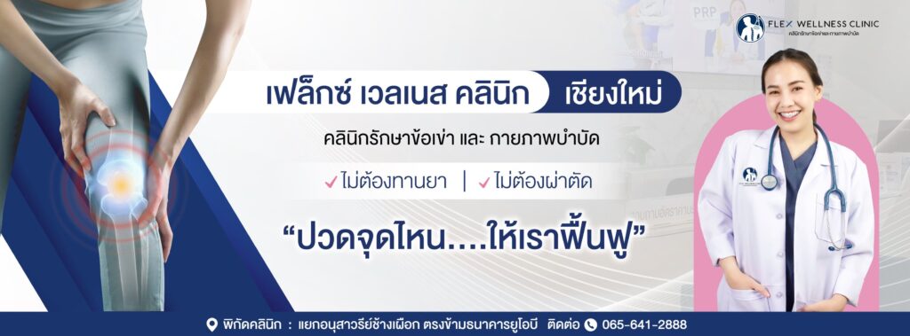 Flex Wellness Clinic คลินิกปลูกผม เชียงใหม่ ปรับสมดุลเซลล์คอลลาเจนใต้ชั้นผิวหนังศีรษะ กระตุ้นควา